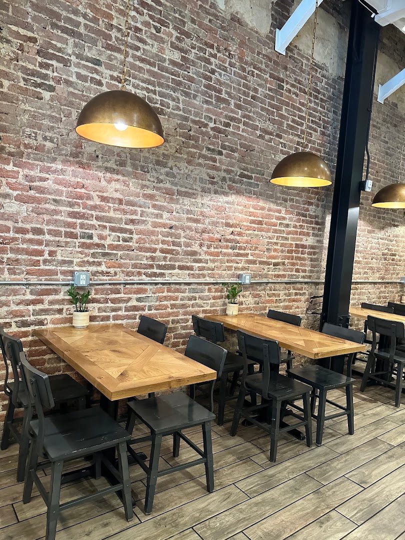 Interior of New Holland Coffee Company, specialty coffee shop in Lancaster