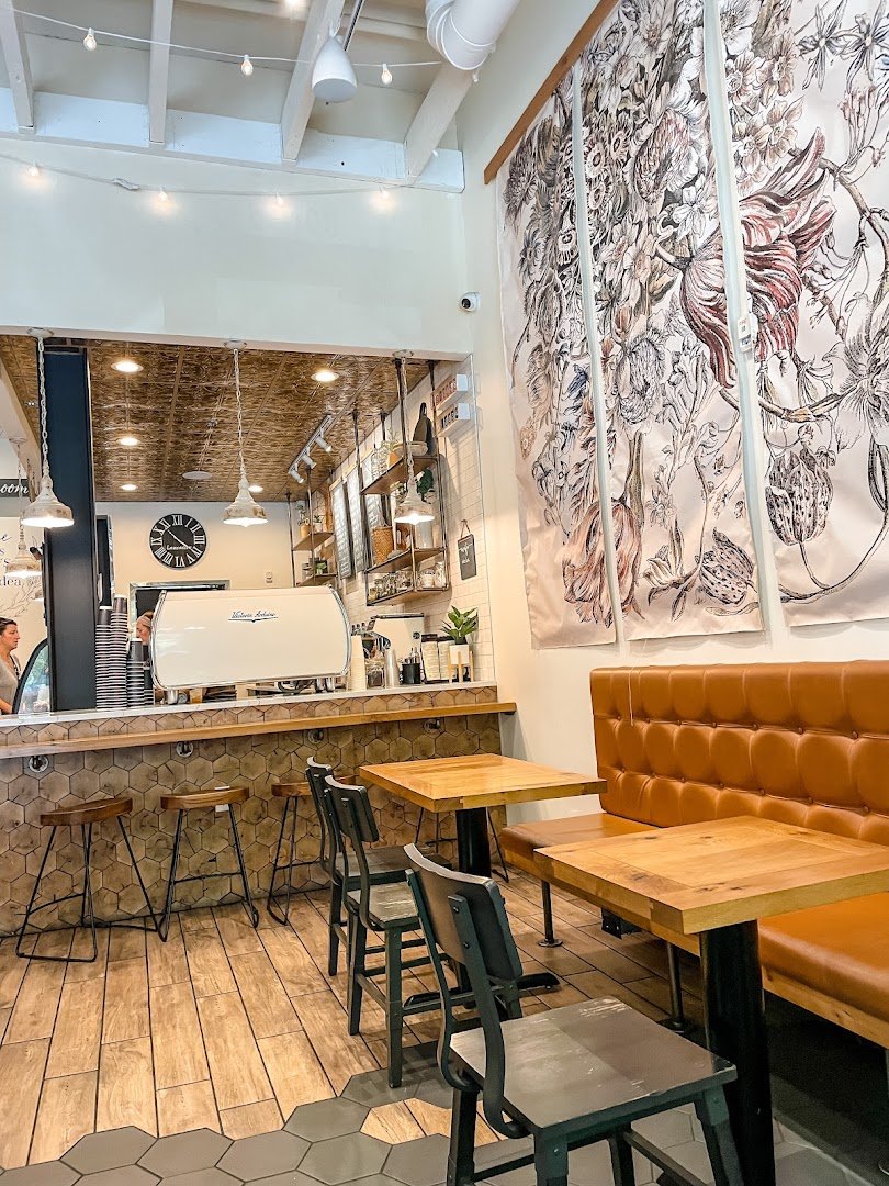 Interior of New Holland Coffee Company, specialty coffee shop in Lancaster