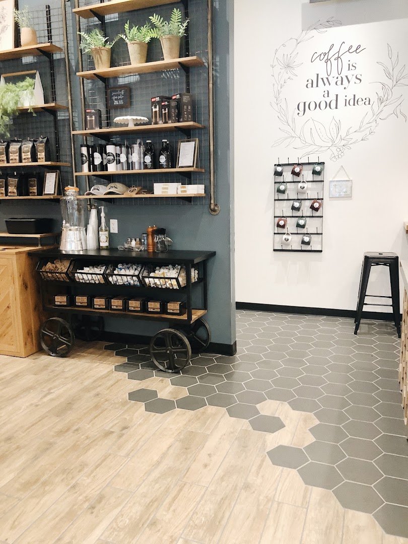 Interior of New Holland Coffee Company, specialty coffee shop in Lancaster