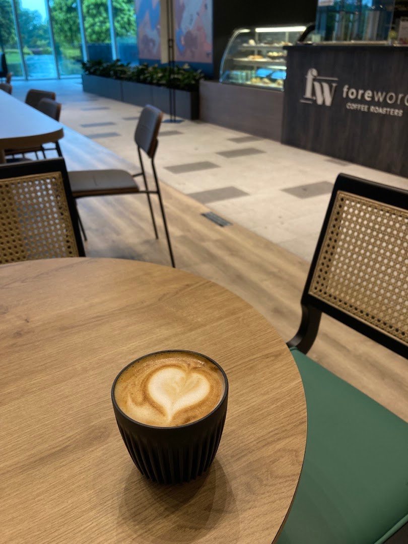 Coffee at Foreword Coffee @ Mediacorp, specialty coffee shop in Singapore