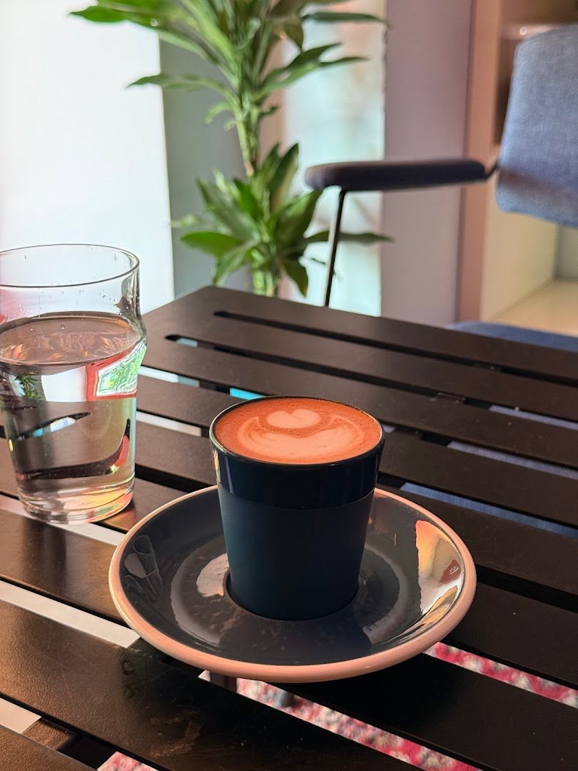 Coffee at D59B, specialty coffee shop in Belgrade