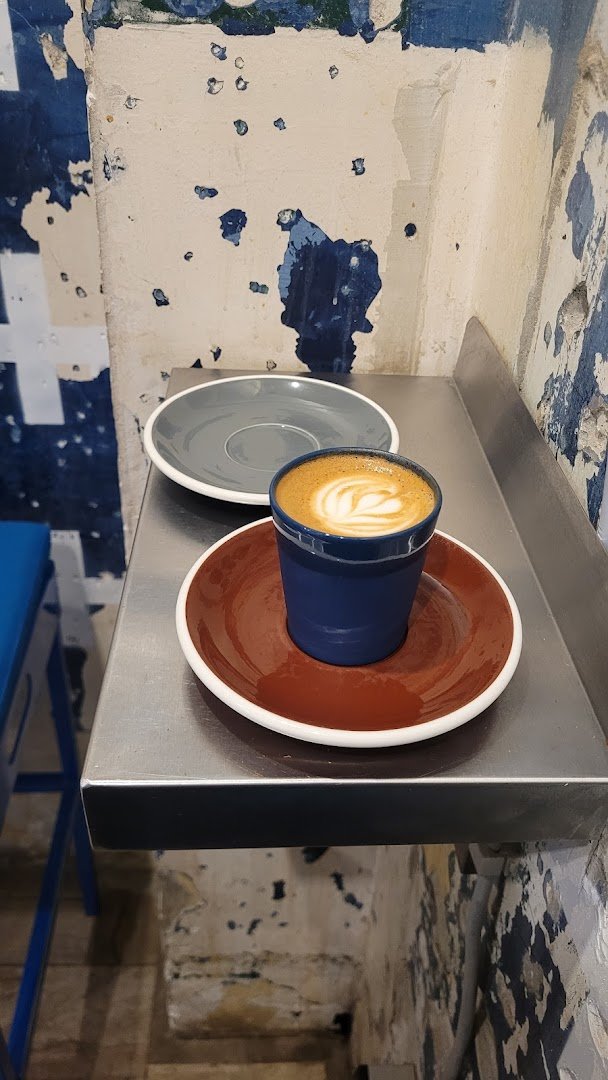 Coffee at D59B, specialty coffee shop in Belgrade