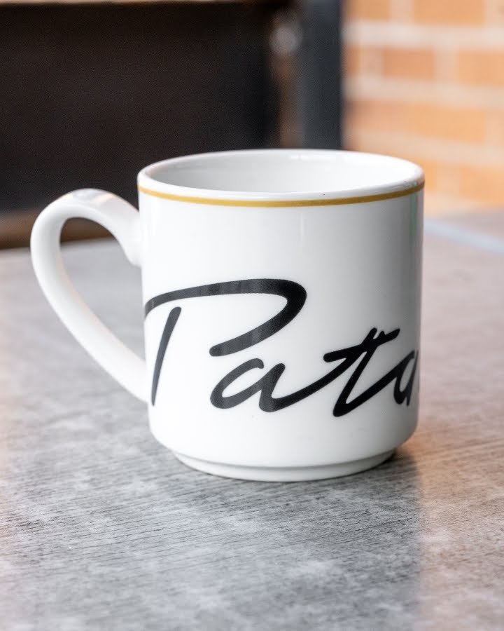 Coffee at Café Patachou, specialty coffee shop in Indianapolis