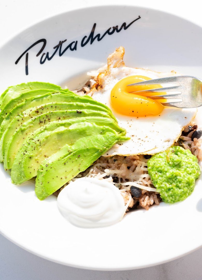 Food at Café Patachou, specialty coffee shop in Indianapolis