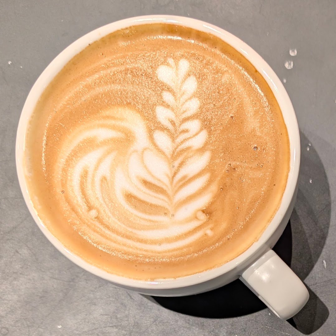 Coffee at Propeller Coffee Co., specialty coffee shop in Toronto