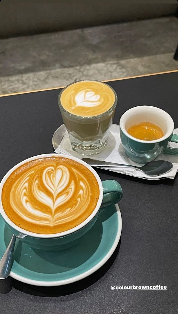 Coffee at Colour Brown x GO.ON Space, specialty coffee shop in Hong Kong
