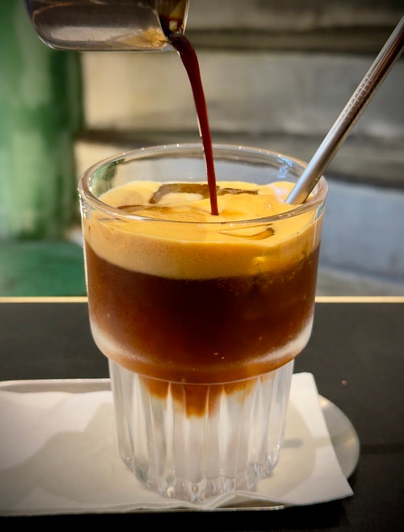 Coffee at Colour Brown x GO.ON Space, specialty coffee shop in Hong Kong