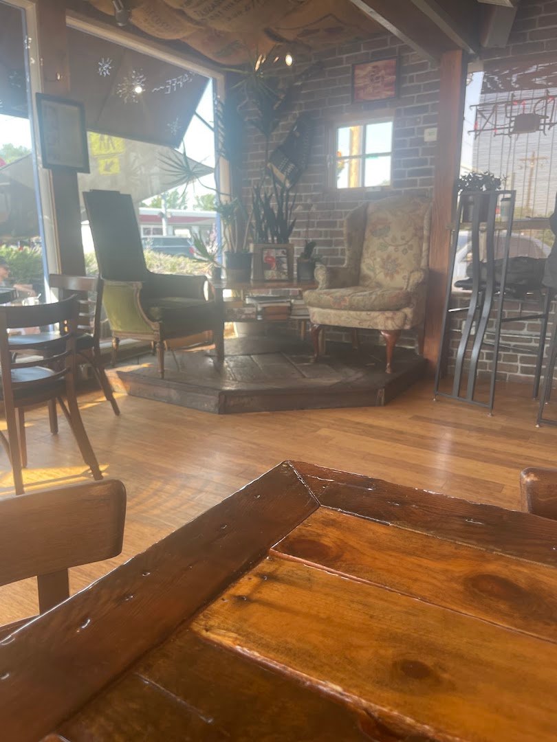 Interior of Higher Ground Coffee, specialty coffee shop in Salt Lake City