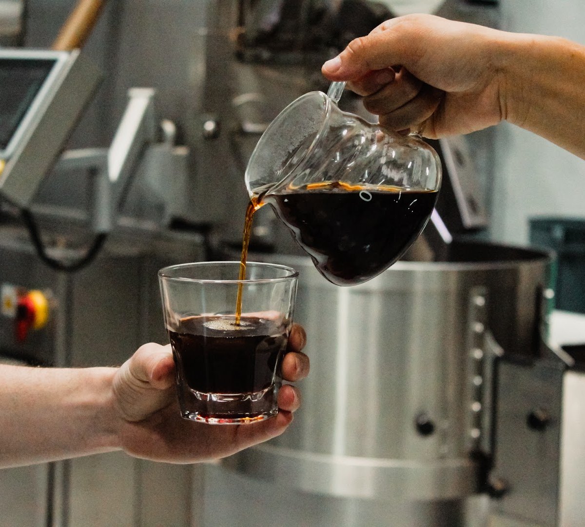 Coffee at Tinker Coffee Co. Roastery, specialty coffee shop in Indianapolis