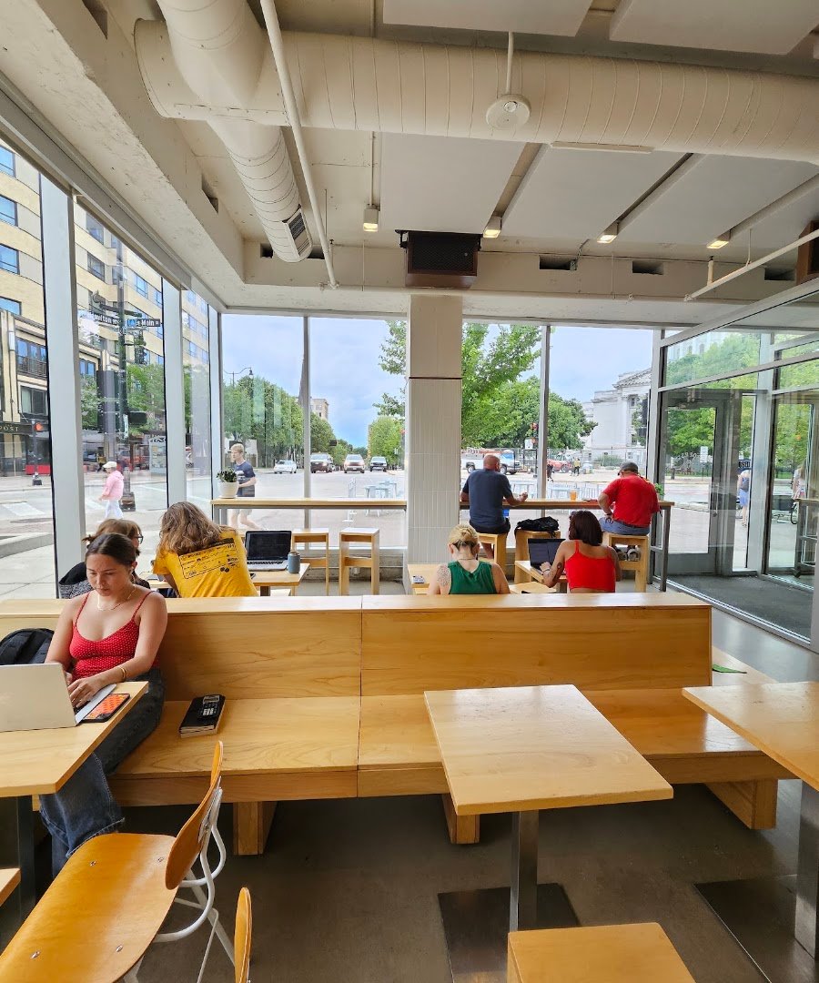 Interior of Wonderstate Coffee - Madison Cafe, specialty coffee shop in Madison