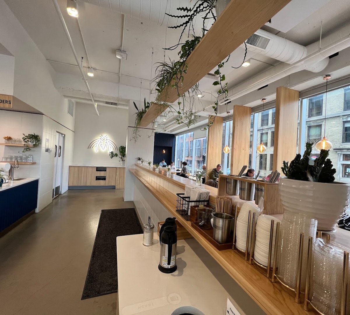 Interior of Wonderstate Coffee - Madison Cafe, specialty coffee shop in Madison