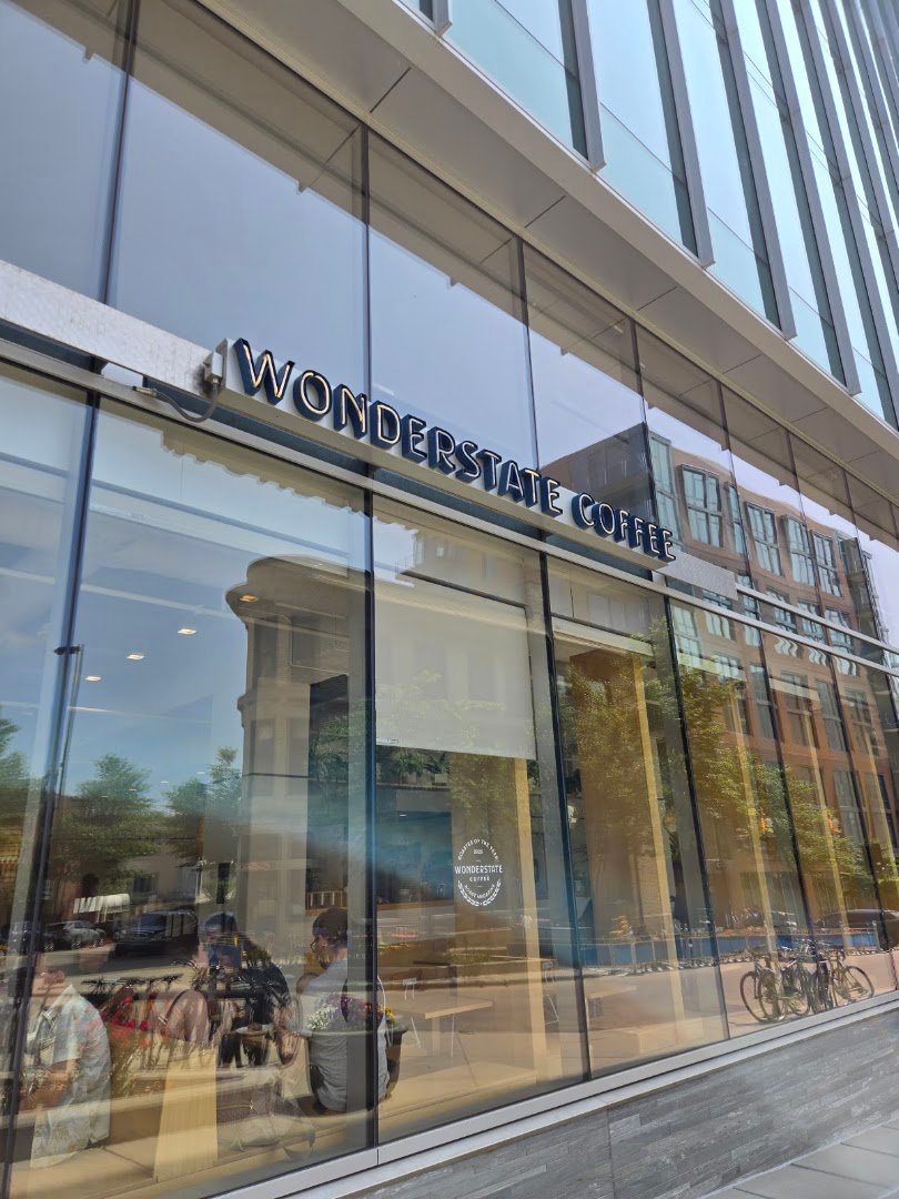 Storefront of Wonderstate Coffee - Madison Cafe, specialty coffee shop in Madison