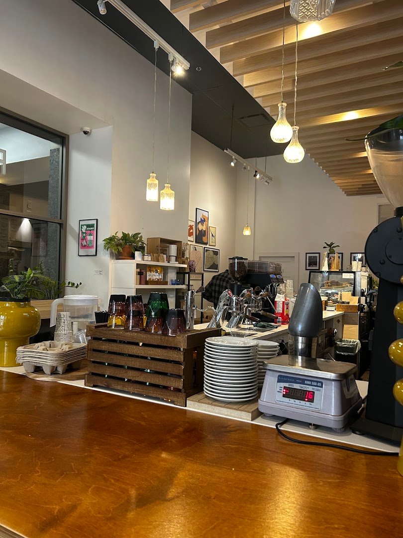 Interior of Brûlerie FARO-Roasting House Montréal, specialty coffee shop in Montreal
