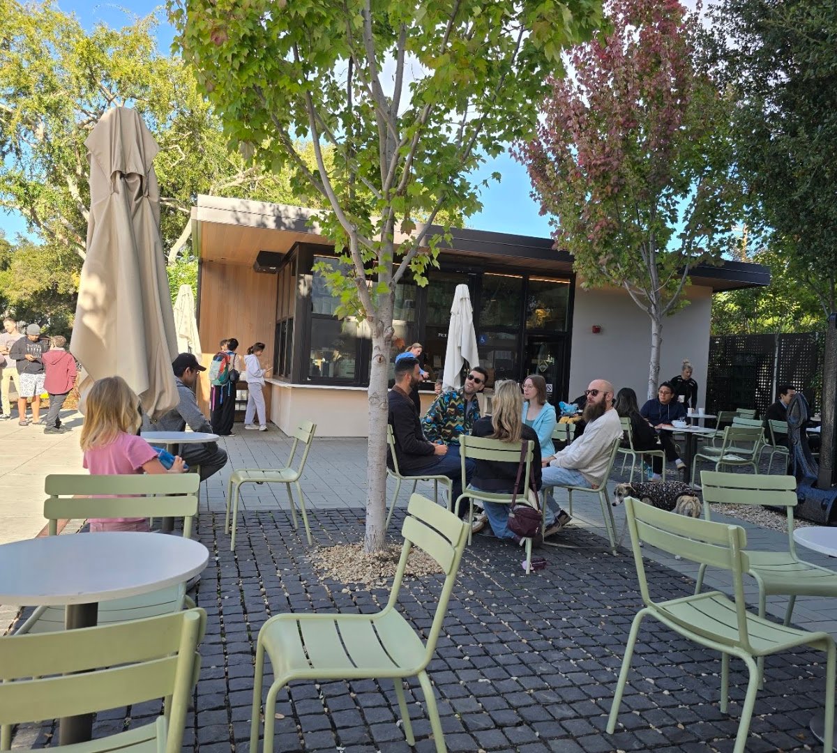 Storefront of Saint Frank Coffee, specialty coffee shop in San Jose