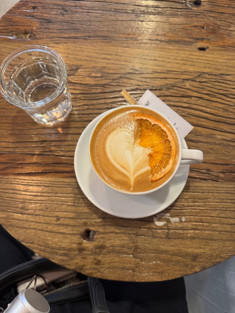 Coffee at whyden coffee seongsu, specialty coffee shop in Seoul