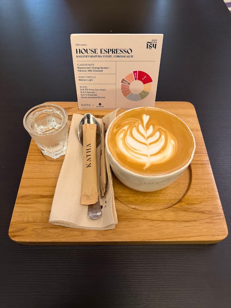 Coffee at Katha Coffee | TRC, Mahim, specialty coffee shop in Mumbai