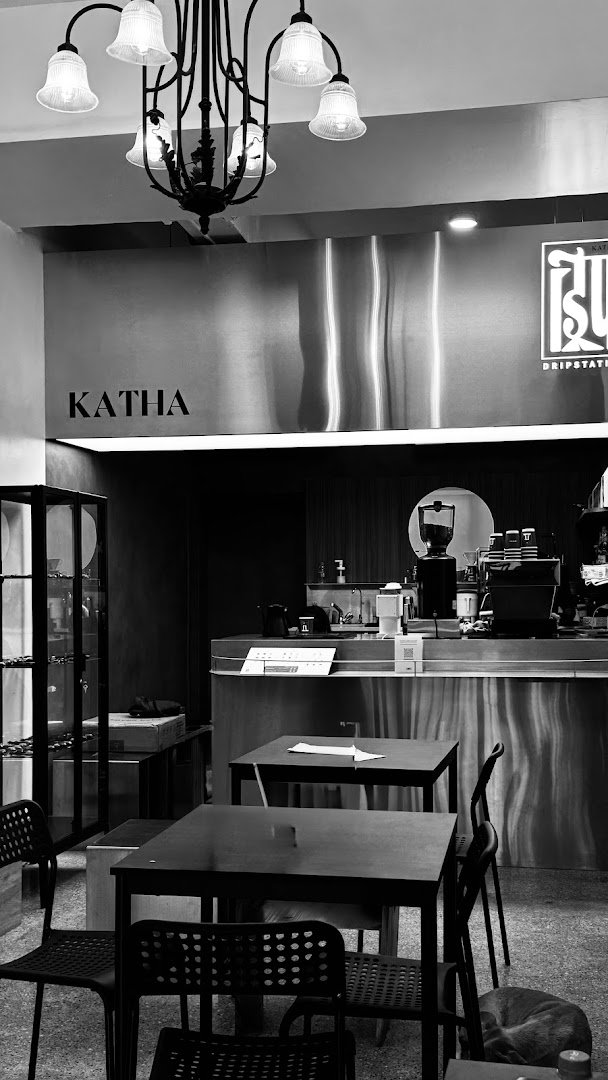 Interior of Katha Coffee | TRC, Mahim, specialty coffee shop in Mumbai