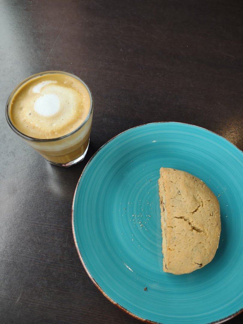 Coffee at Troubadour Coffee Roasters, specialty coffee shop in Cleveland