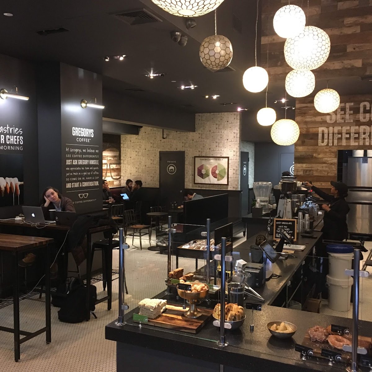 Gregorys Coffee specialty coffee shop in New York - photo 9