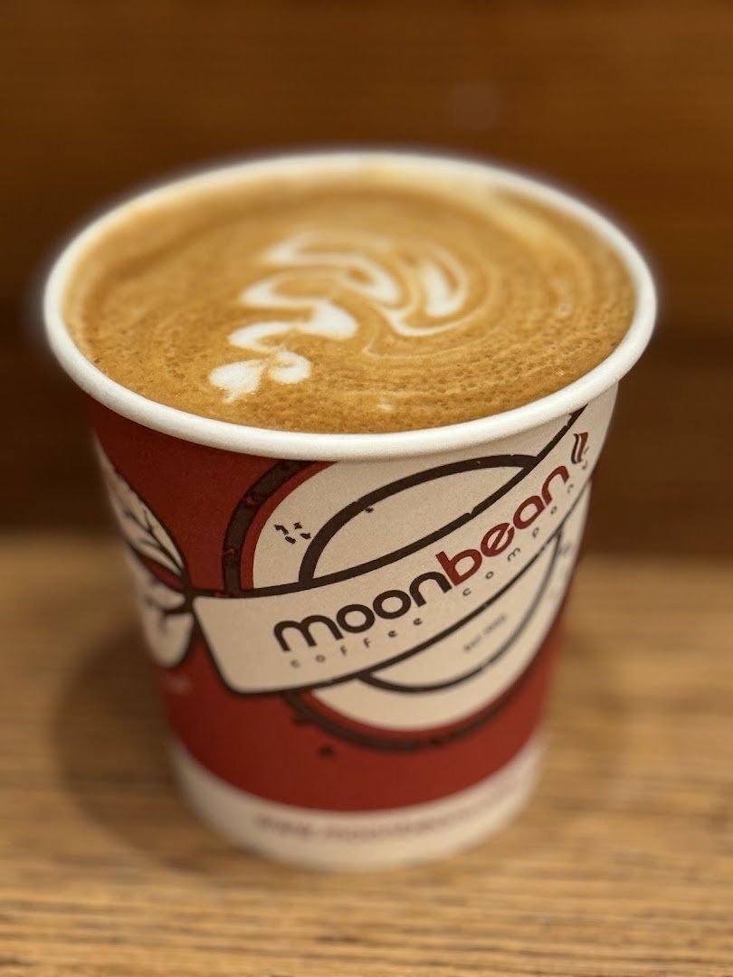 Coffee at Moonbean Coffee Company, specialty coffee shop in Toronto
