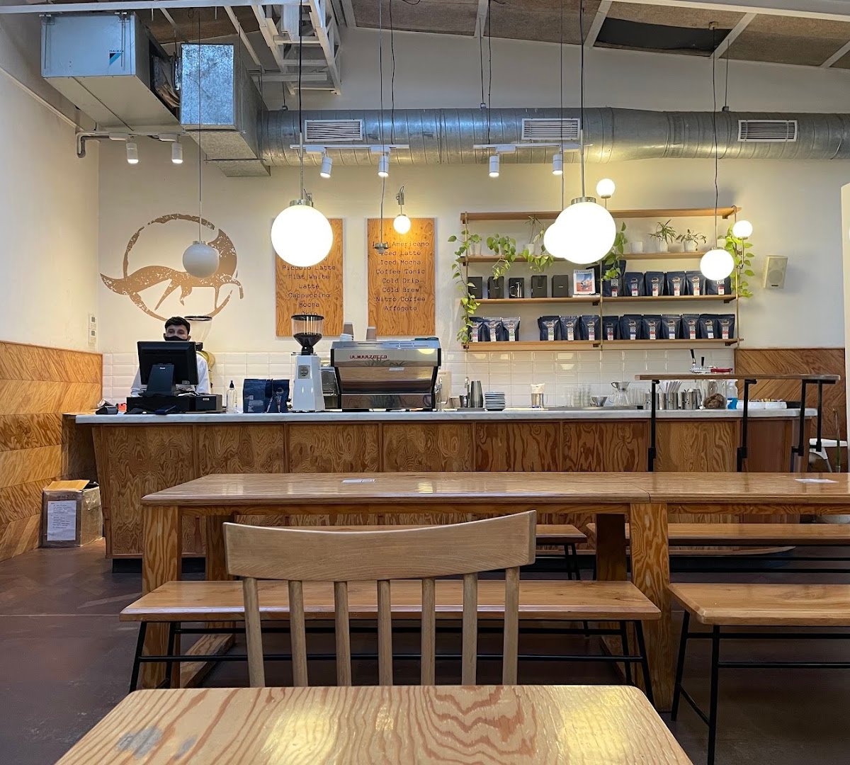 Quick Brown Fox Coffee Roasters specialty coffee shop in Delhi - photo 3
