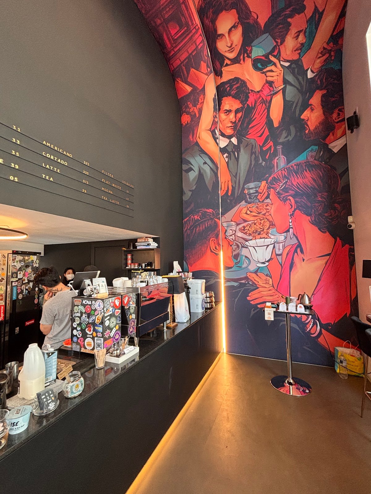 Saint Nine Coffee specialty coffee shop in London - photo 3