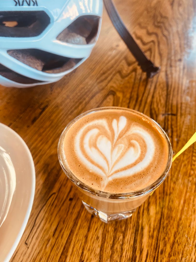 Coffee at Dart Coffee Co, specialty coffee shop in Santa Barbara