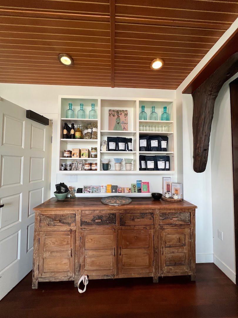 Interior of Dart Coffee Co, specialty coffee shop in Santa Barbara
