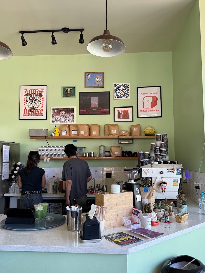 Interior of Academic Coffee, specialty coffee shop in San Jose