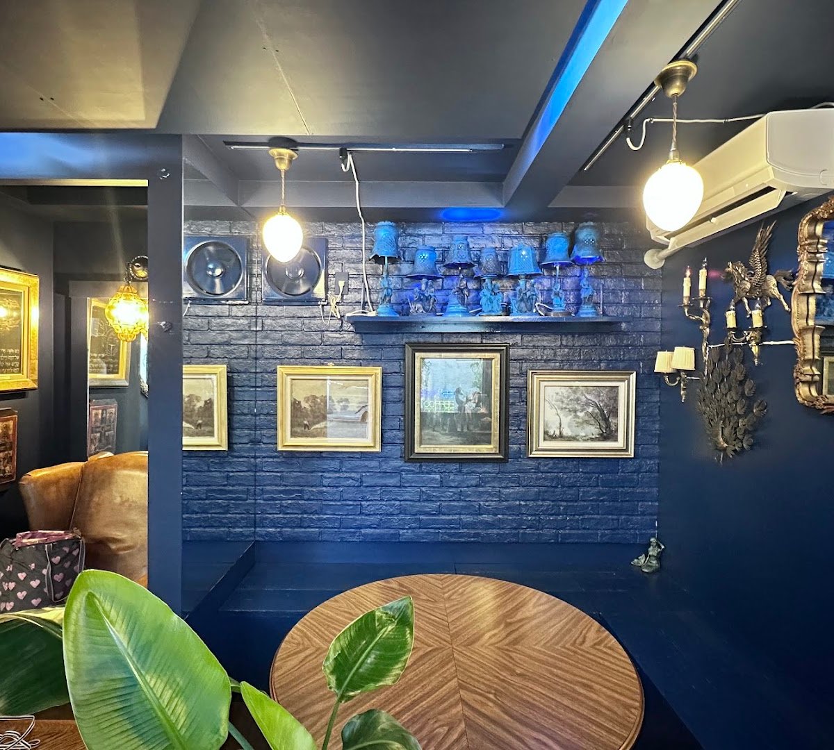 Interior of Mermaid Coffee Roasters, specialty coffee shop in Tokyo