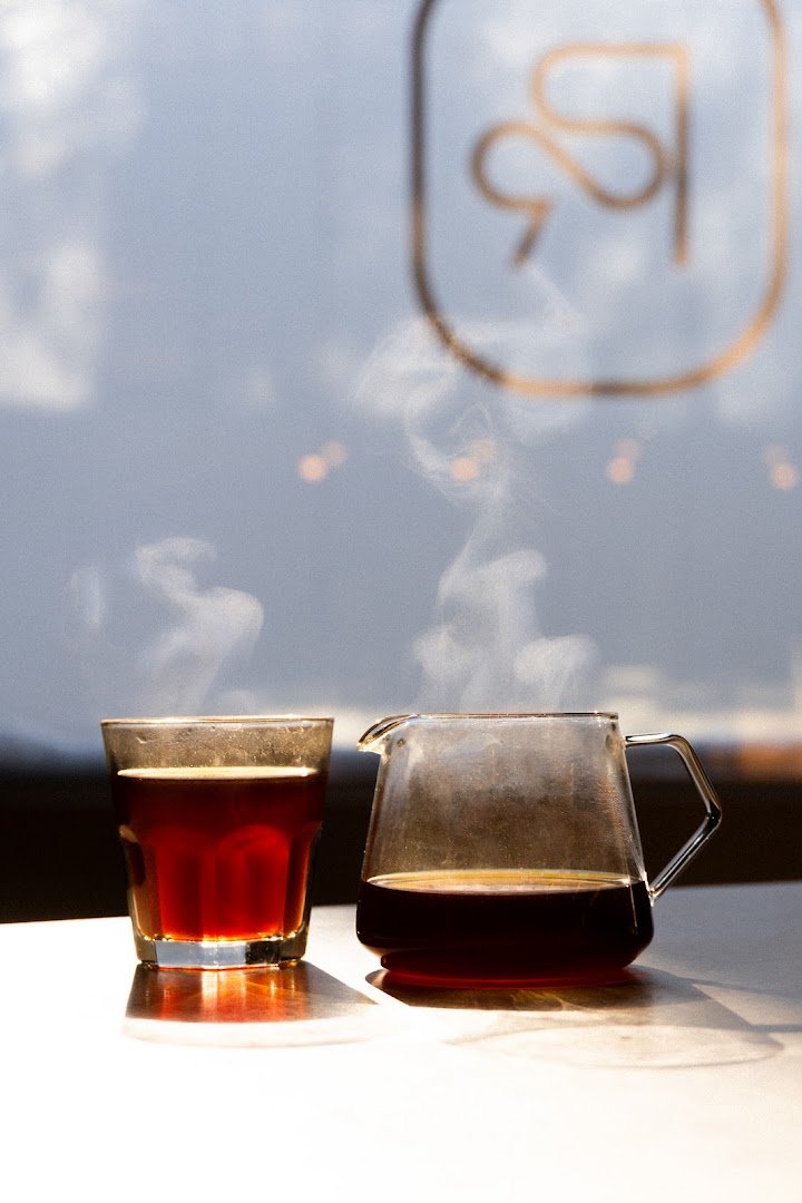 Coffee at Pilot Coffee Roasters, specialty coffee shop in Toronto