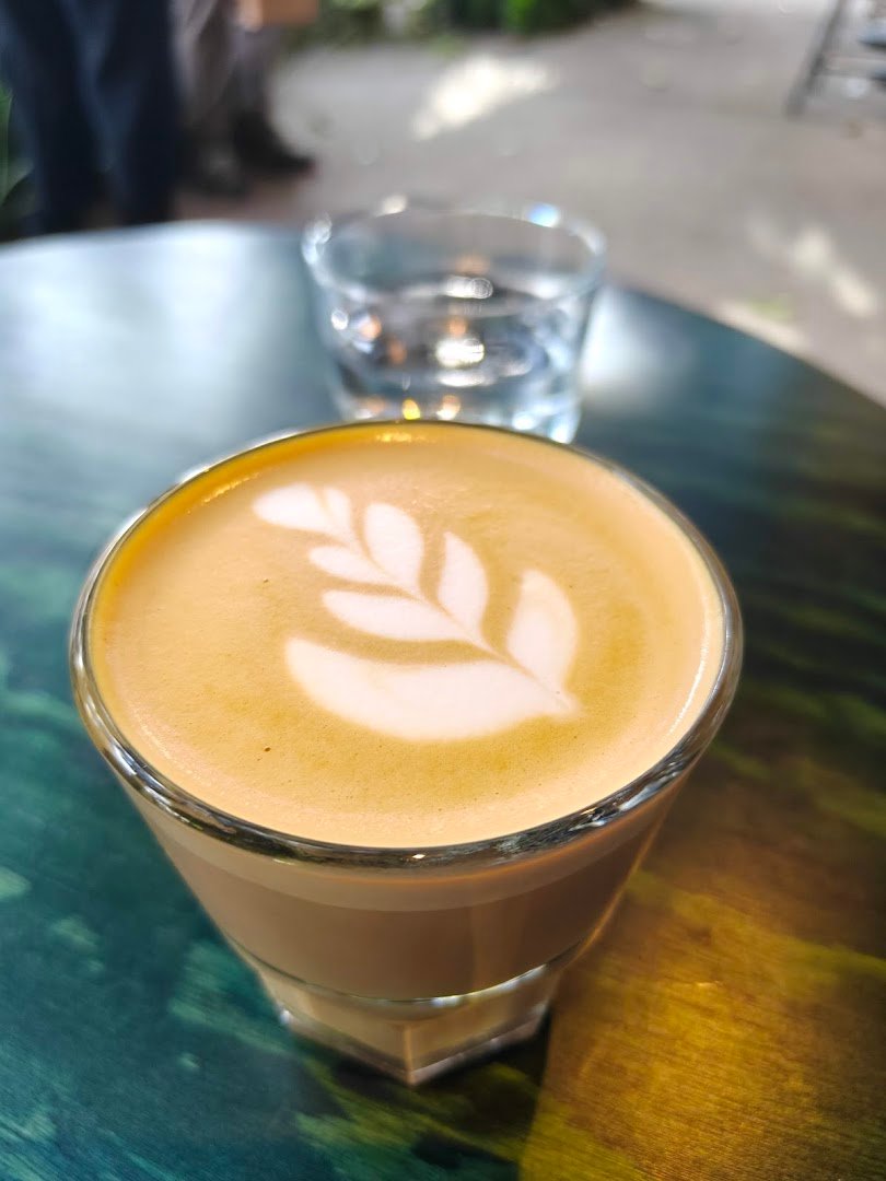Coffee at Cafeología, specialty coffee shop in Mexico City