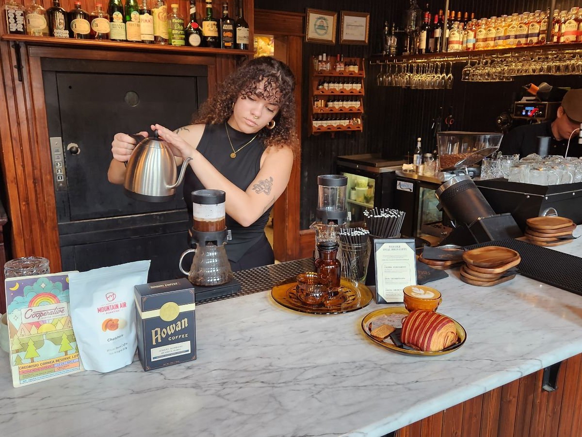 Antidote Coffee Bar at Chemist specialty coffee shop in Asheville - photo 7
