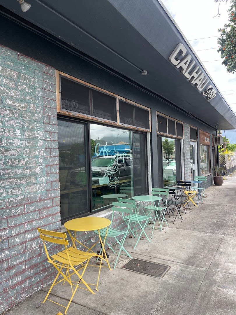 Storefront of Cafe Kopi, specialty coffee shop in Honolulu