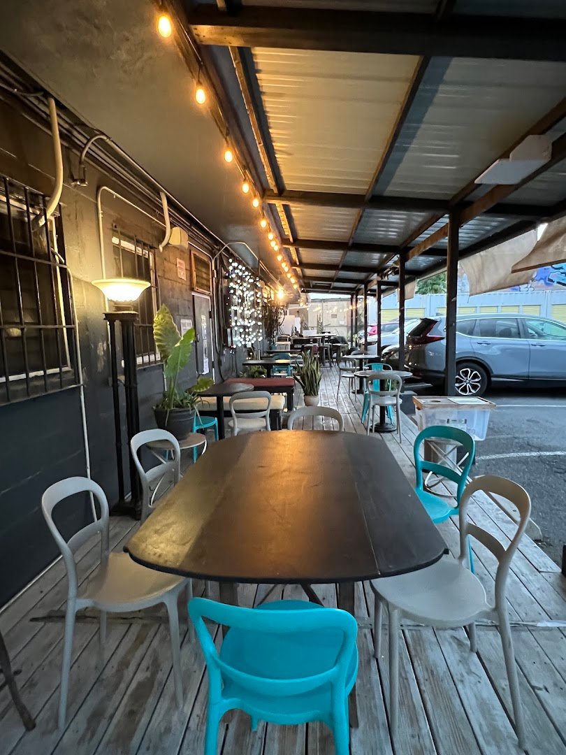Storefront of Cafe Kopi, specialty coffee shop in Honolulu