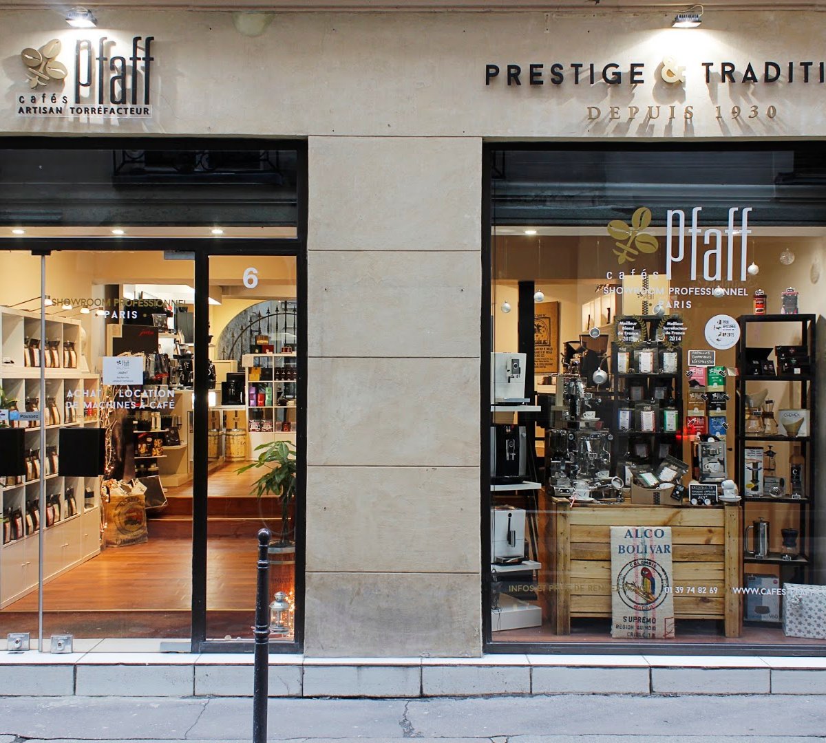 Cafés Pfaff specialty coffee shop in Paris - photo 3
