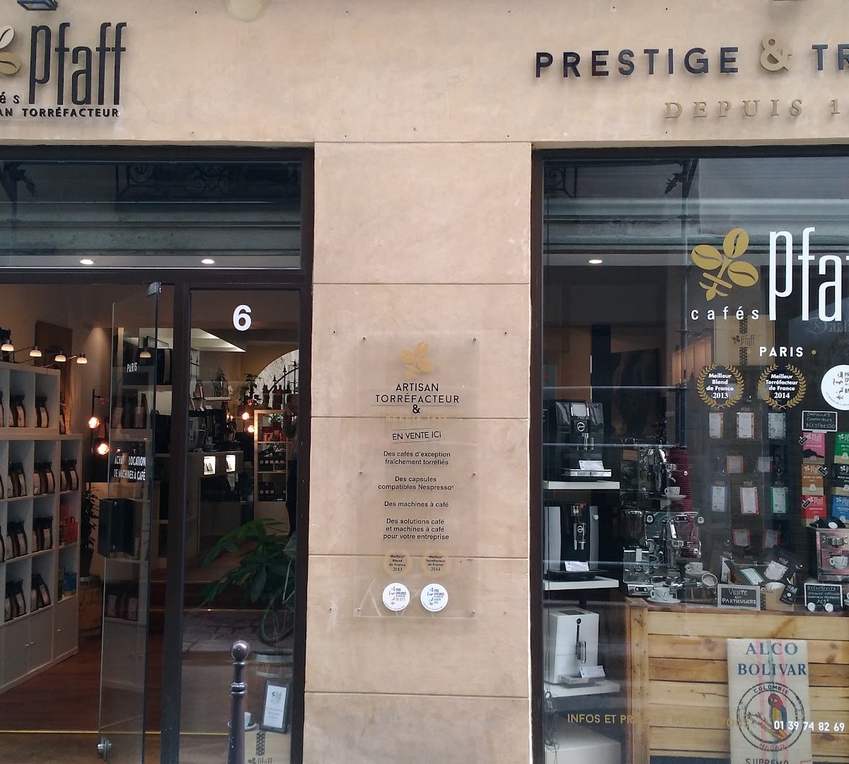 Cafés Pfaff specialty coffee shop in Paris - photo 8