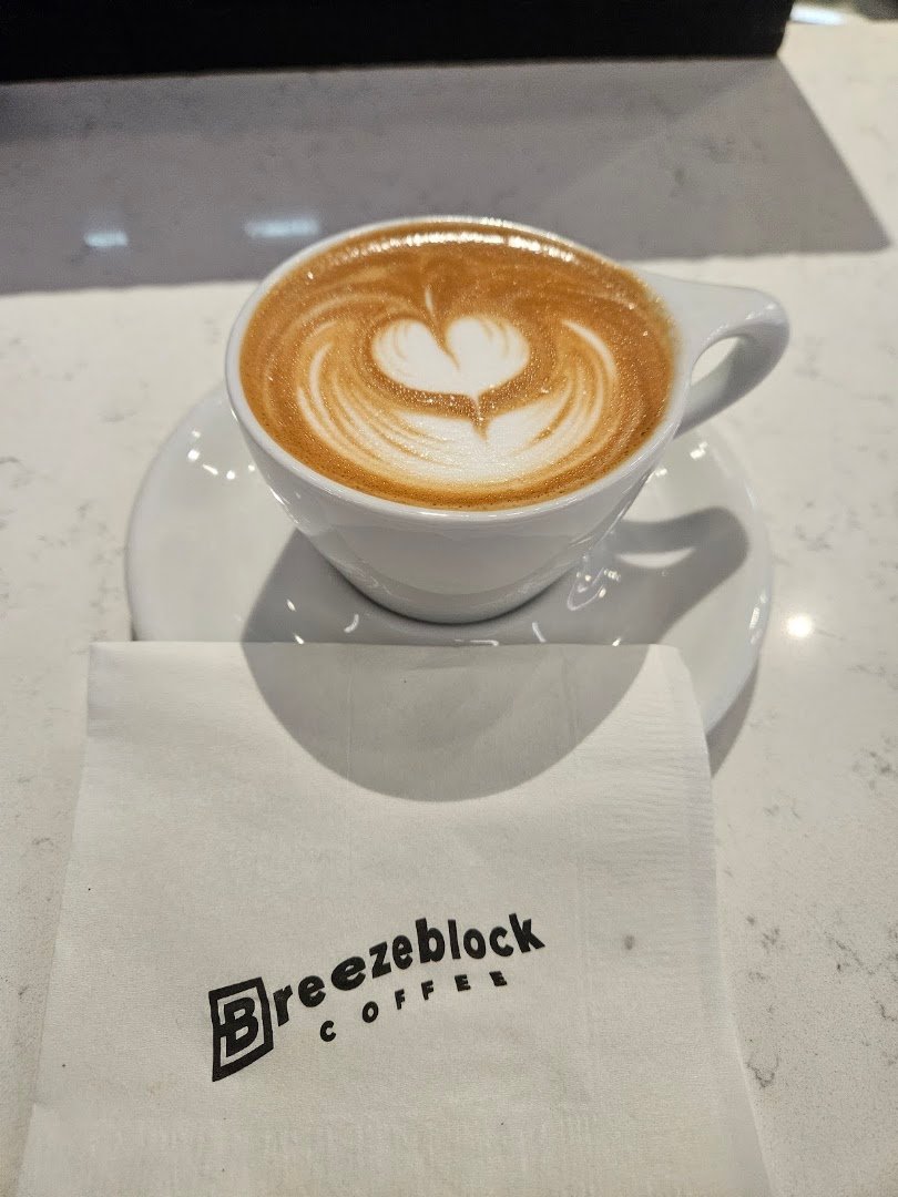 Coffee at Breezeblock Coffee, specialty coffee shop in Miami