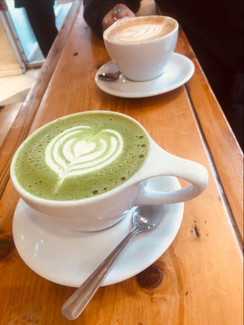 Coffee at Fahrenheit Coffee, specialty coffee shop in Toronto