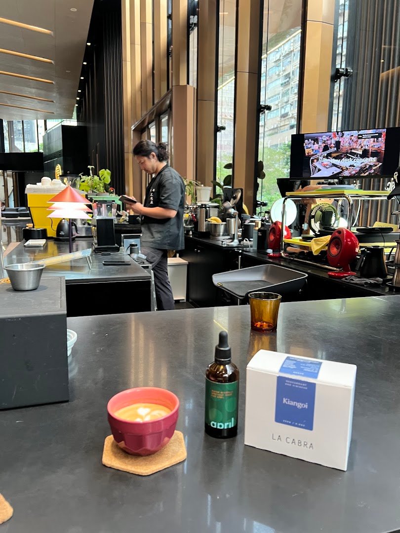 Interior of Another Shot!, specialty coffee shop in Hong Kong