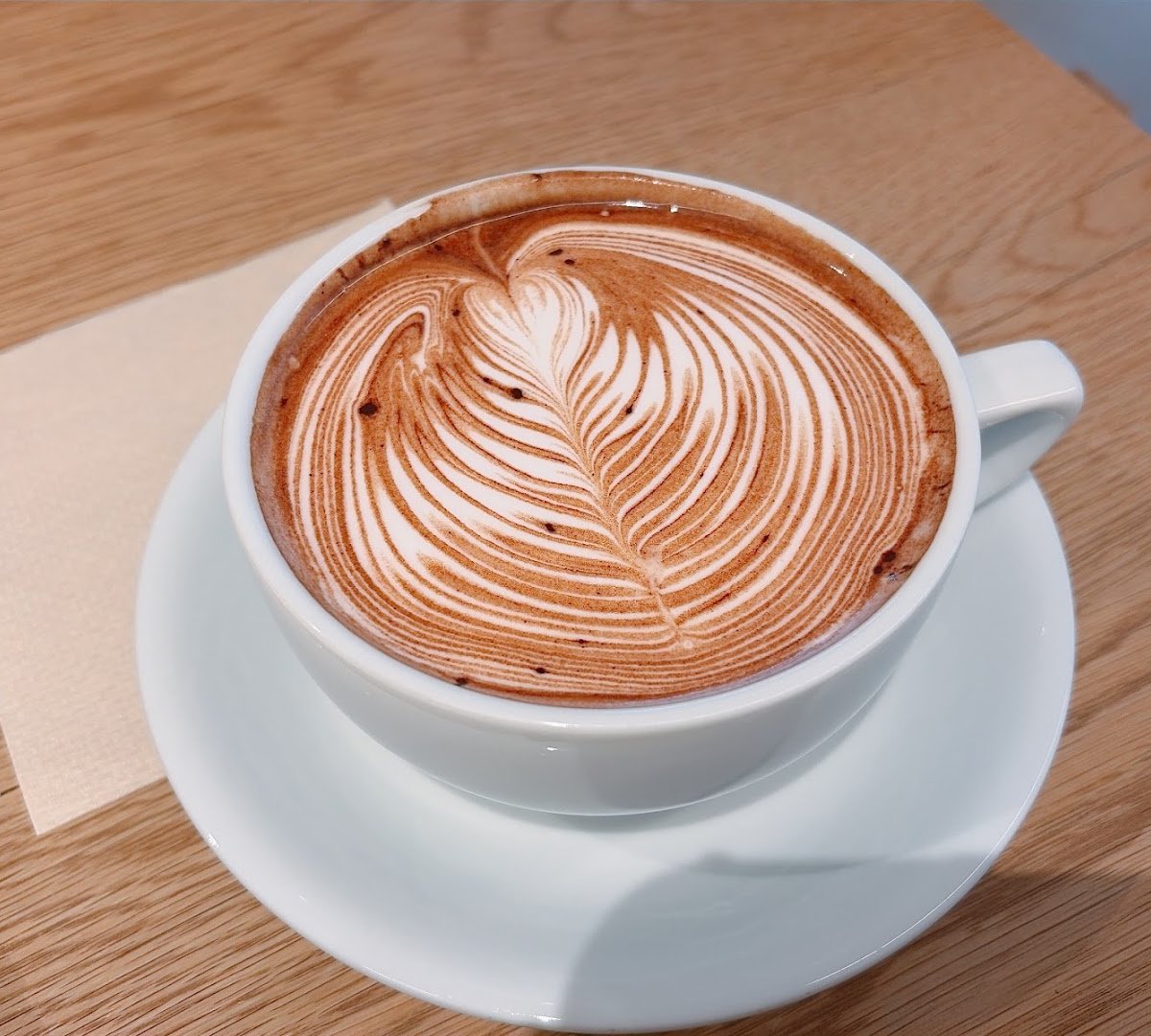 Coffee at Streamer Coffee Company Shintora, specialty coffee shop in Tokyo