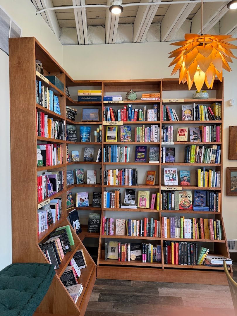 Interior of The Siren and The Sea, specialty coffee shop in Rochester