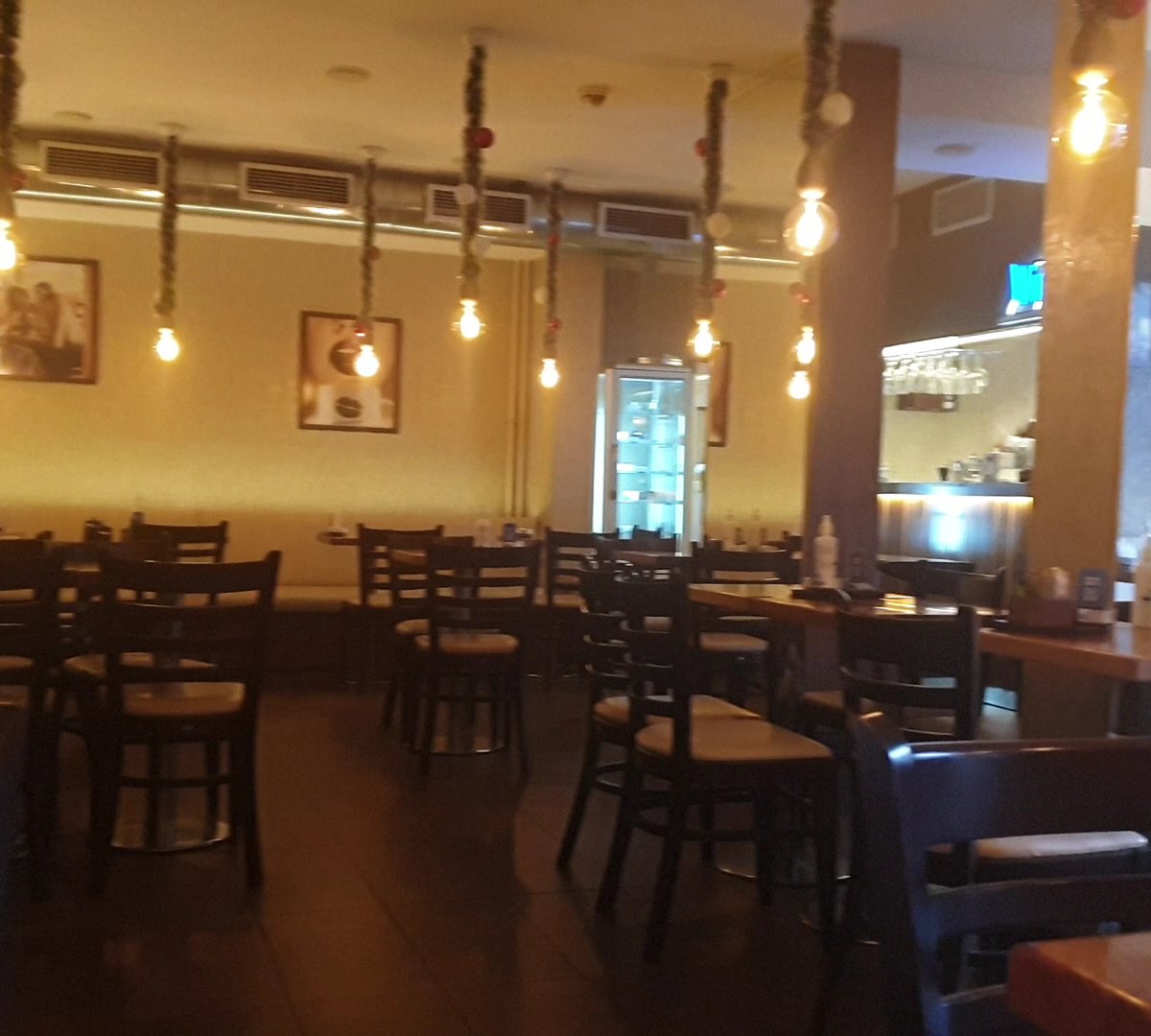 Interior of Coffee Dream, specialty coffee shop in Belgrade
