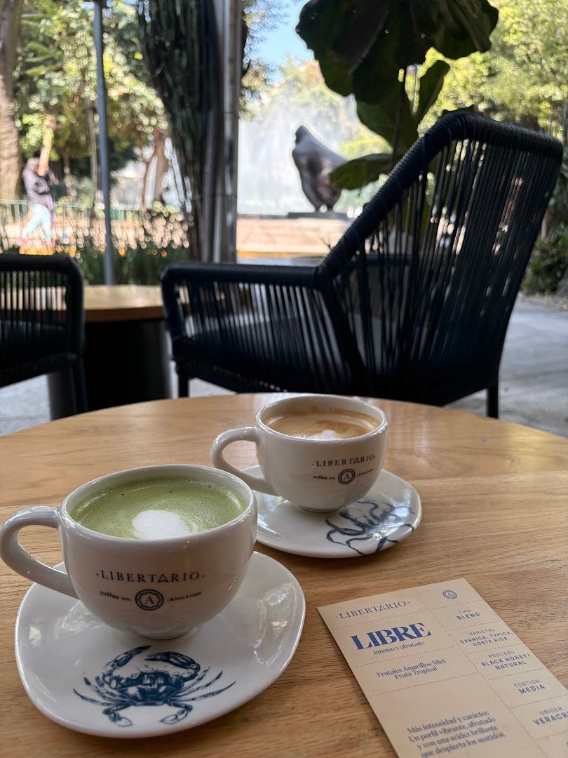 Coffee at Libertario Coffee Roasters - Roma Norte, specialty coffee shop in Mexico City