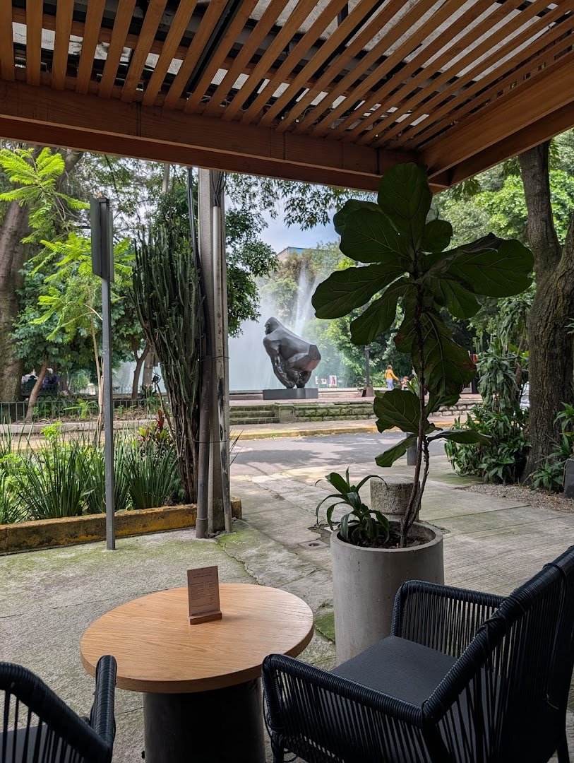 Interior of Libertario Coffee Roasters - Roma Norte, specialty coffee shop in Mexico City
