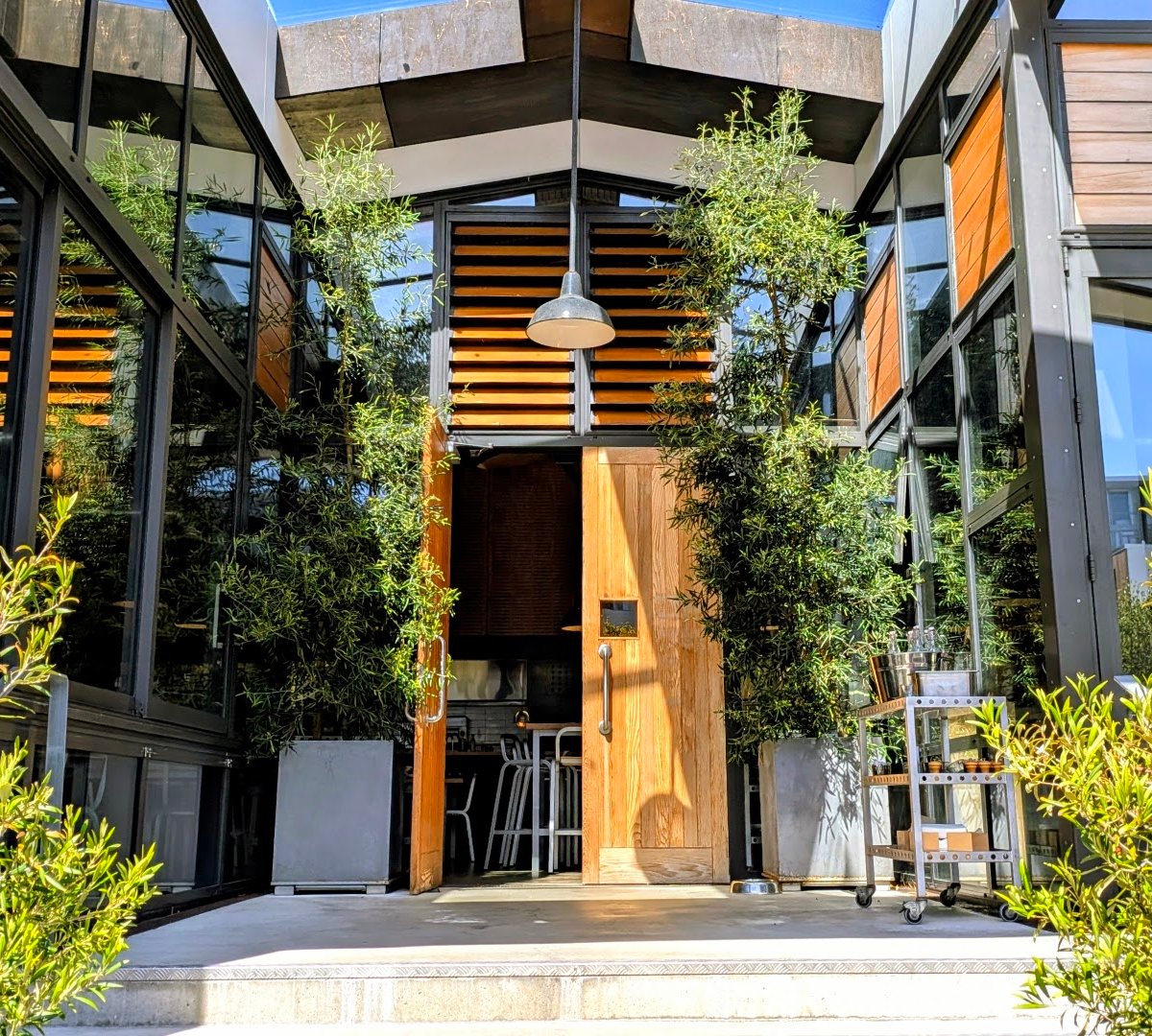Storefront of Prefab, specialty coffee shop in Wellington