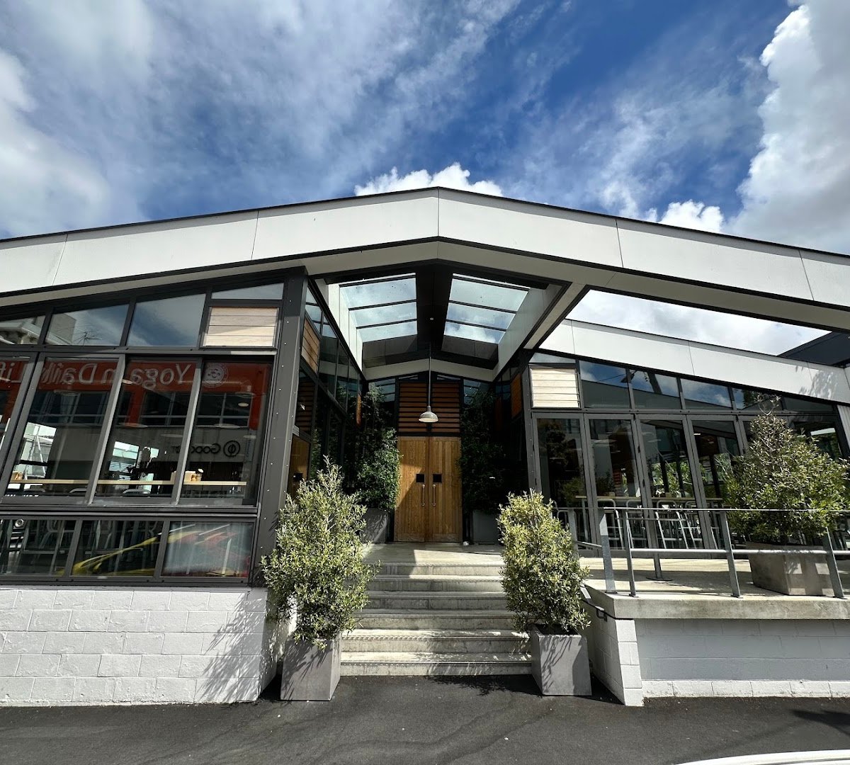 Storefront of Prefab, specialty coffee shop in Wellington