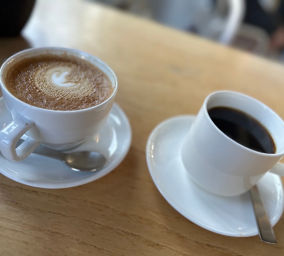 Coffee at Prefab, specialty coffee shop in Wellington