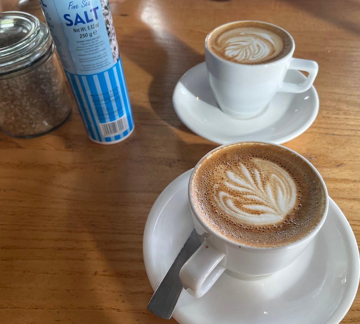 Coffee at Prefab, specialty coffee shop in Wellington
