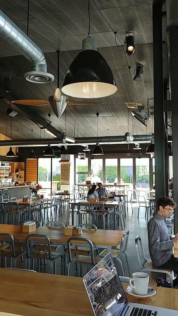 Interior of Prefab, specialty coffee shop in Wellington